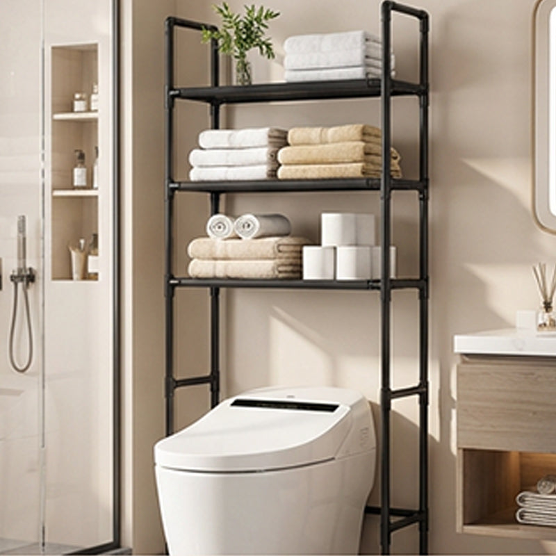 🧺No-Drill Over-Washer Storage Rack, Waterproof Rustproof Laundry & Bathroom Organizer Shelf for Space Saving