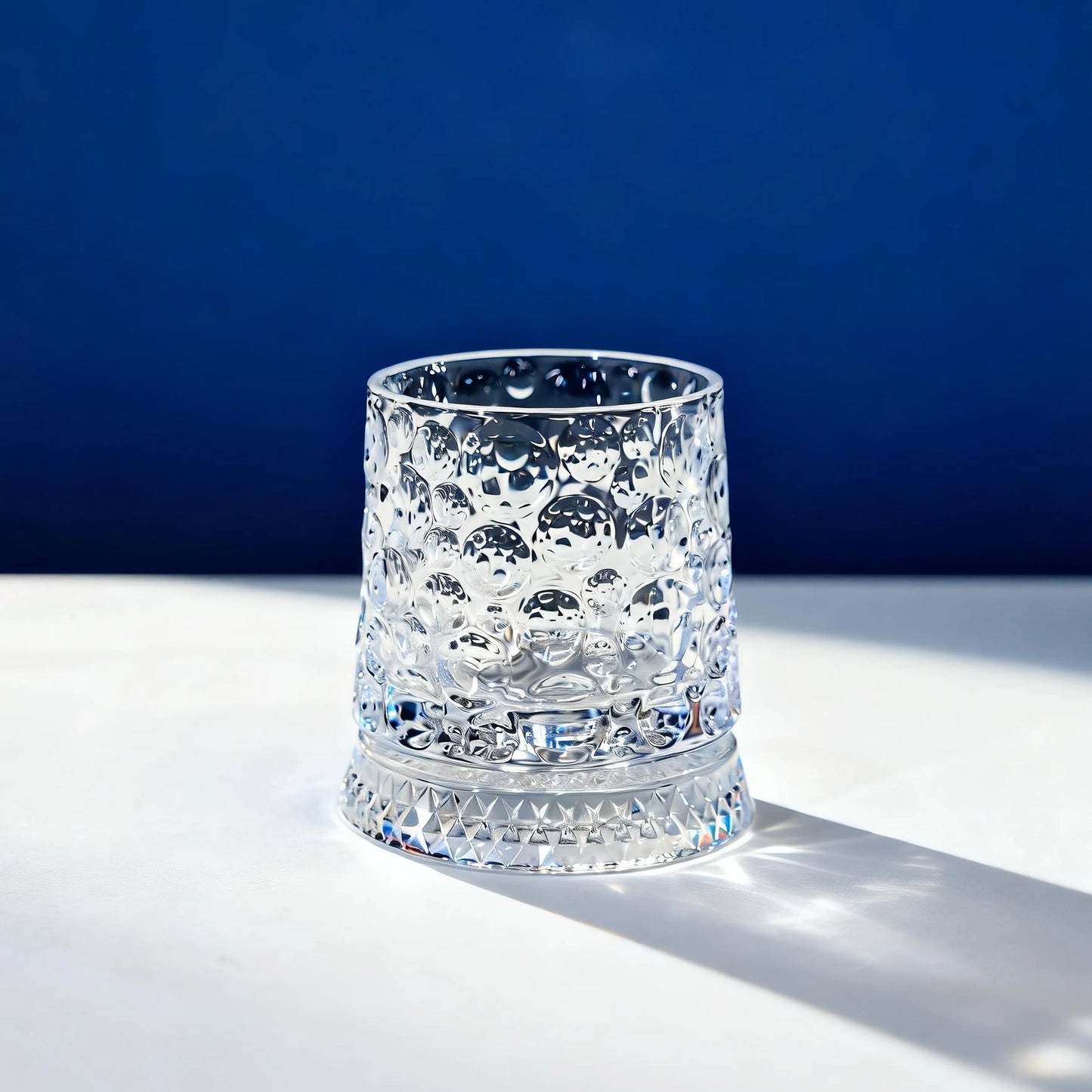 360° Spinning Crystal Whiskey Glass