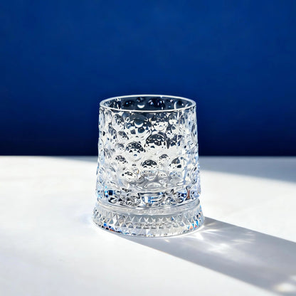 360° Spinning Crystal Whiskey Glass